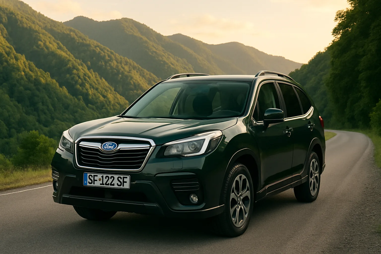 Subaru Forester 2022 — Car rental in Batumi