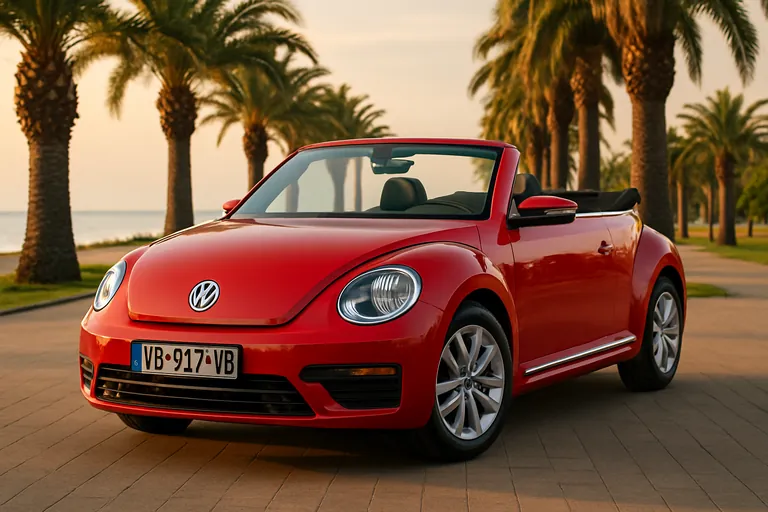 Volkswagen Beetle Cabrio 2017 — Car rental in Batumi